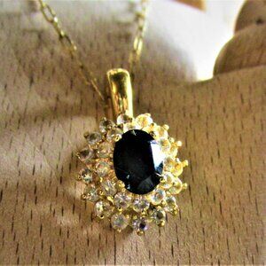 Ventage Necklace and clip on earrings